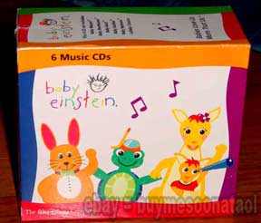 Baby Einstein 6 CD set Genius SEALED NEW DISNEY 100song
